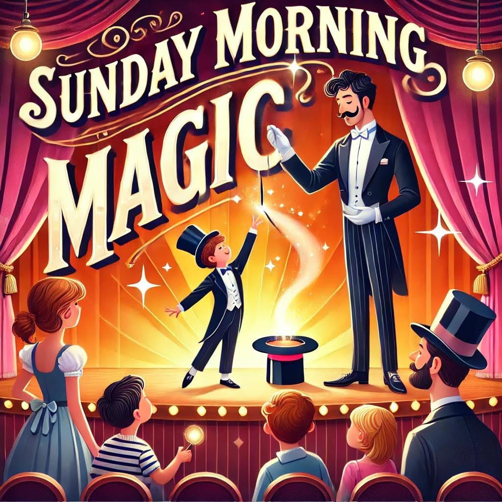 Sunday Morning Magic Event Poster