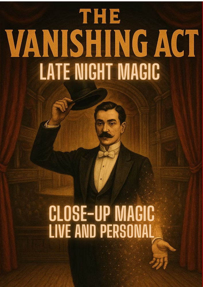 The Vanishing Act - Late Night Magic Movie Poster